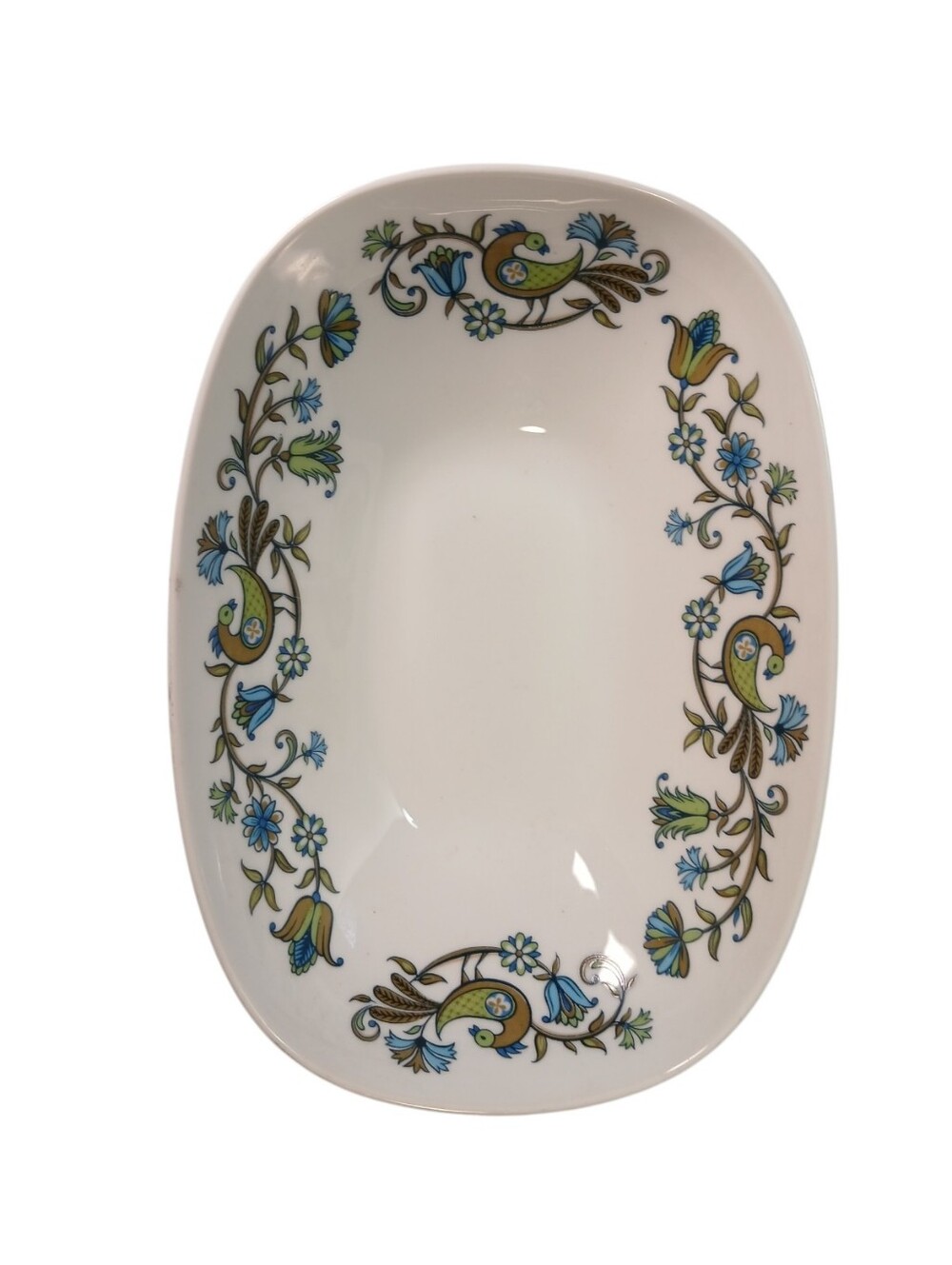 Vintage 1970s Noritake #2049 Pastoral Serving Bowl - Picture 5 of 9